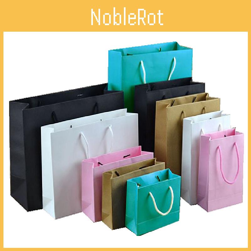 Vintage Paper Gift Bags Set For Weddings Parties And Gifts