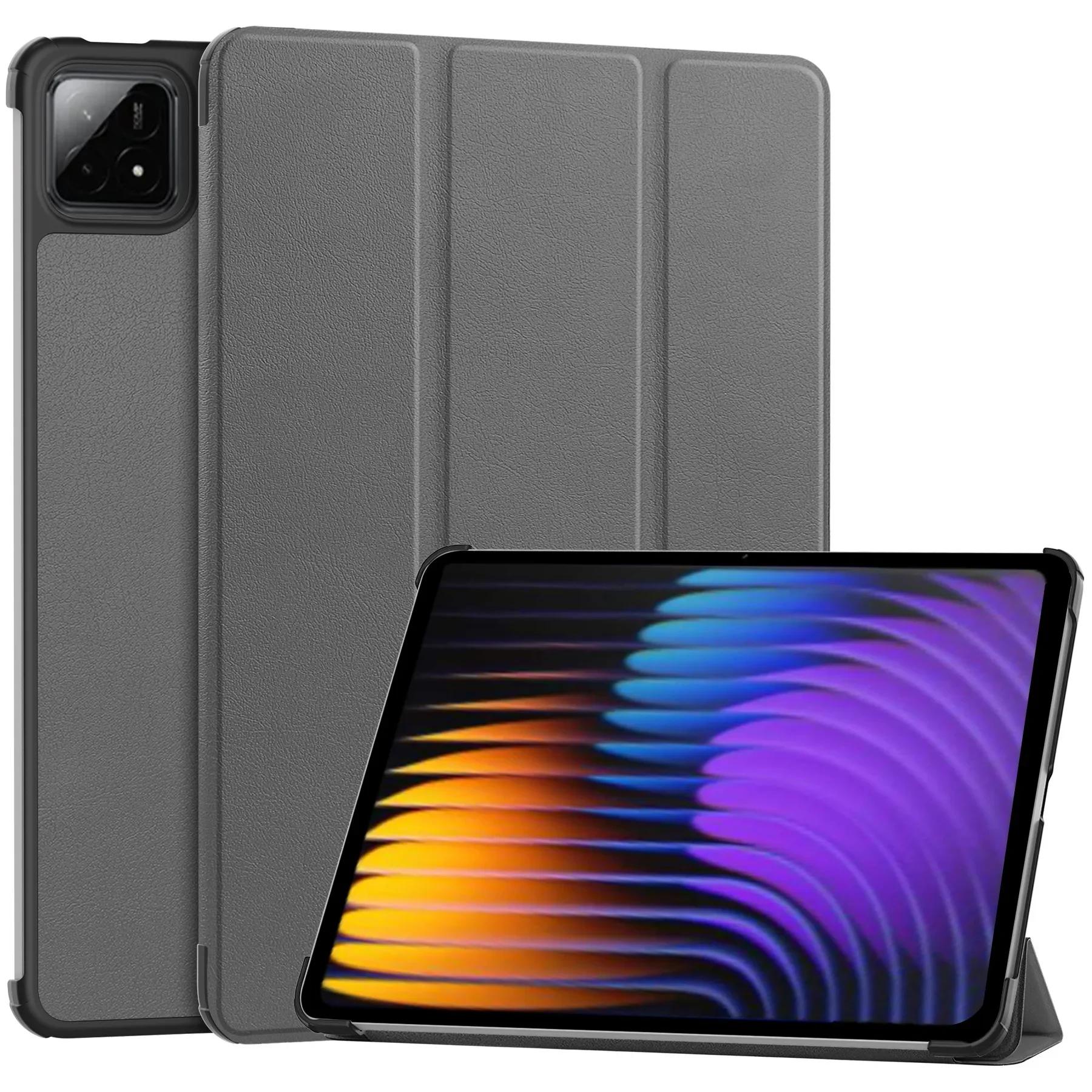 Voor Pad 7 Hoes 11,2 inch Tri-Folding Flip Stand Hoes Funda Voor Pad 7 Pro Mi Pad 7 met Auto Slaaphoes mi Pad 7 11.2 inch