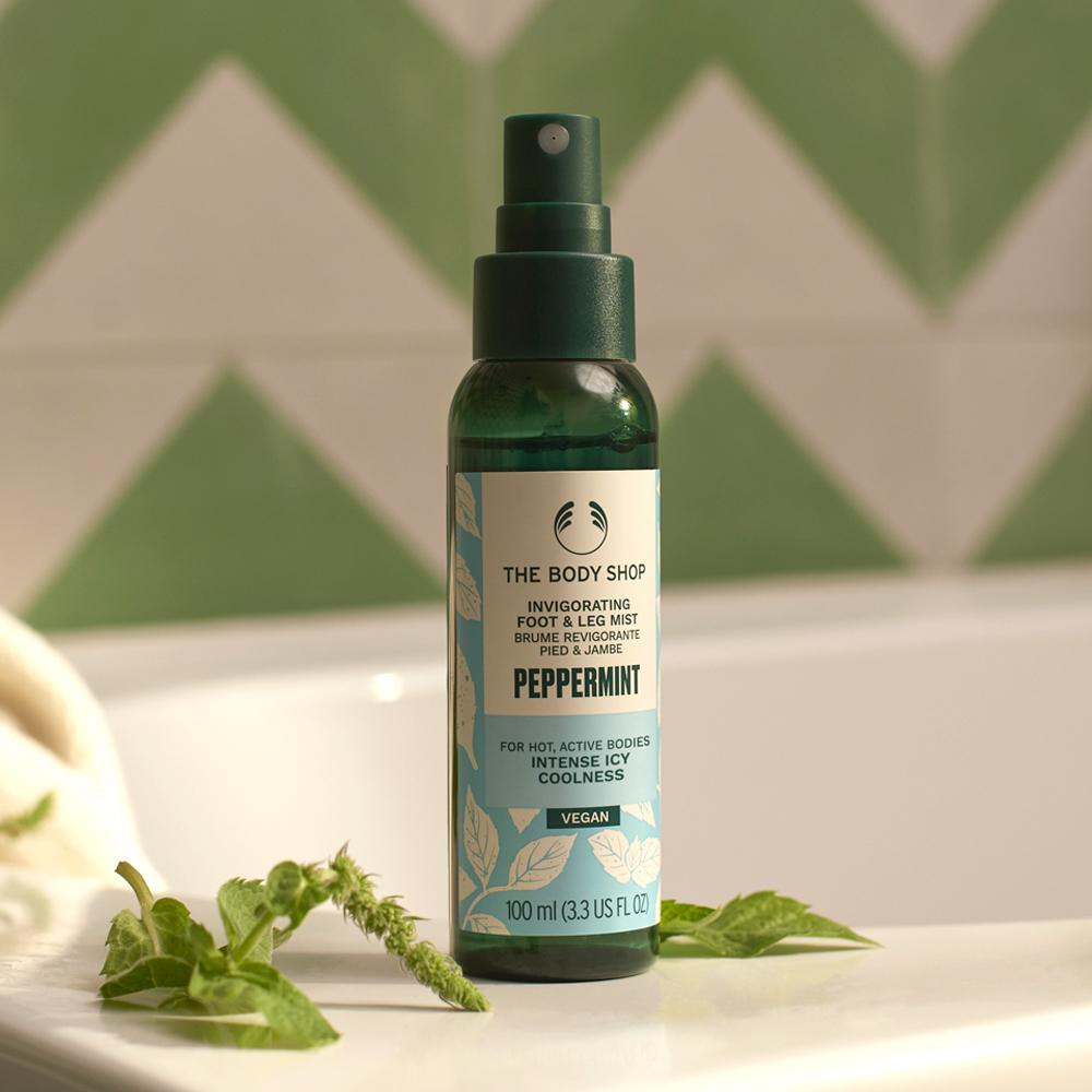 [The Body Shop] Invigorating Peppermint Foot & Leg Mist 100ML