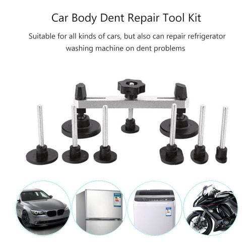 Furuix Car Dent Repair Tool Kit, Car Dent Repair Tool Set, Dent Removal, Vacuum Lifter, Dent Extrusion Tool, Sheet Metal Work, Complete Kit, Dent Tool