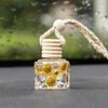 Empty Car Diffuser Bottles Unique Golden Glitter Car Air Freshener Bottle Unique Auto Air Freshener Hangings Bottle Perfume
