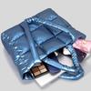 Square Tote Bag Women's Winter Soft Puff Shoulder Nylon Large Capacity Cloudy Bag