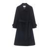 On On High Neck Belted Oversized Wool Coat New5xhb25 7j