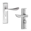 Aluminum Alloy Handle for Door Type Lock Home Entry Lockset Bedroom Bathroom Latch #1