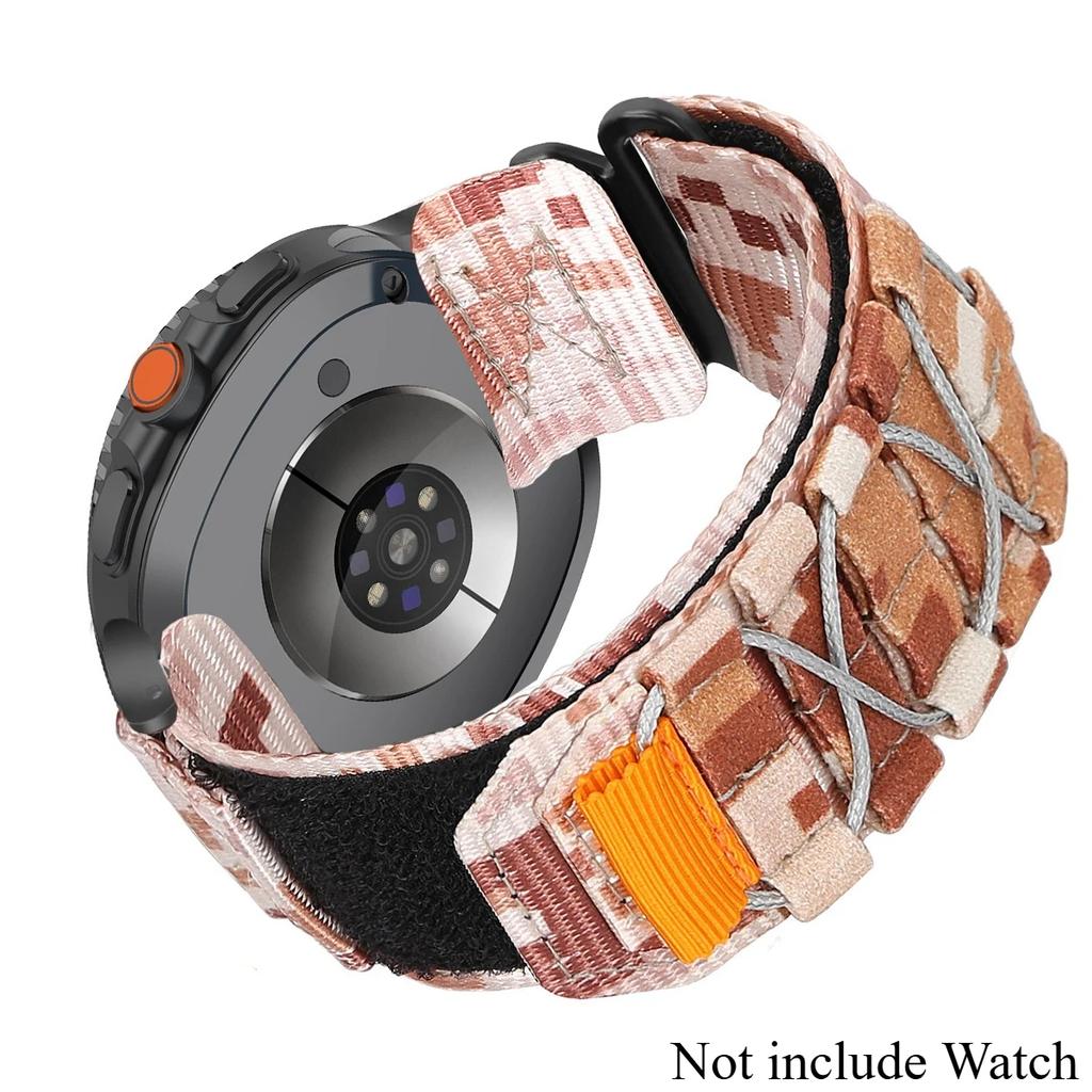 Nytt nylonband för Samsung Galaxy Watch 8/8 Classic Ersättningsarmband Sportklockband Correa för Watch ultra2025/7 47mm Band