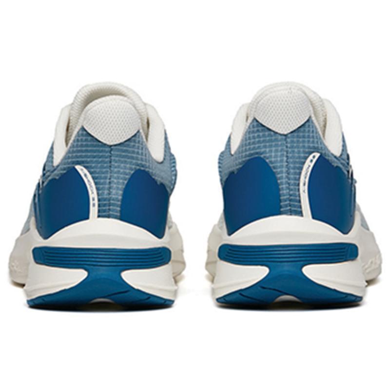 Anta DuCi1 Cushioning Anti-Slip Wear-Resistant Breathability Low-Top Running Shoes Men's White Blue Sneakers 912355520-6