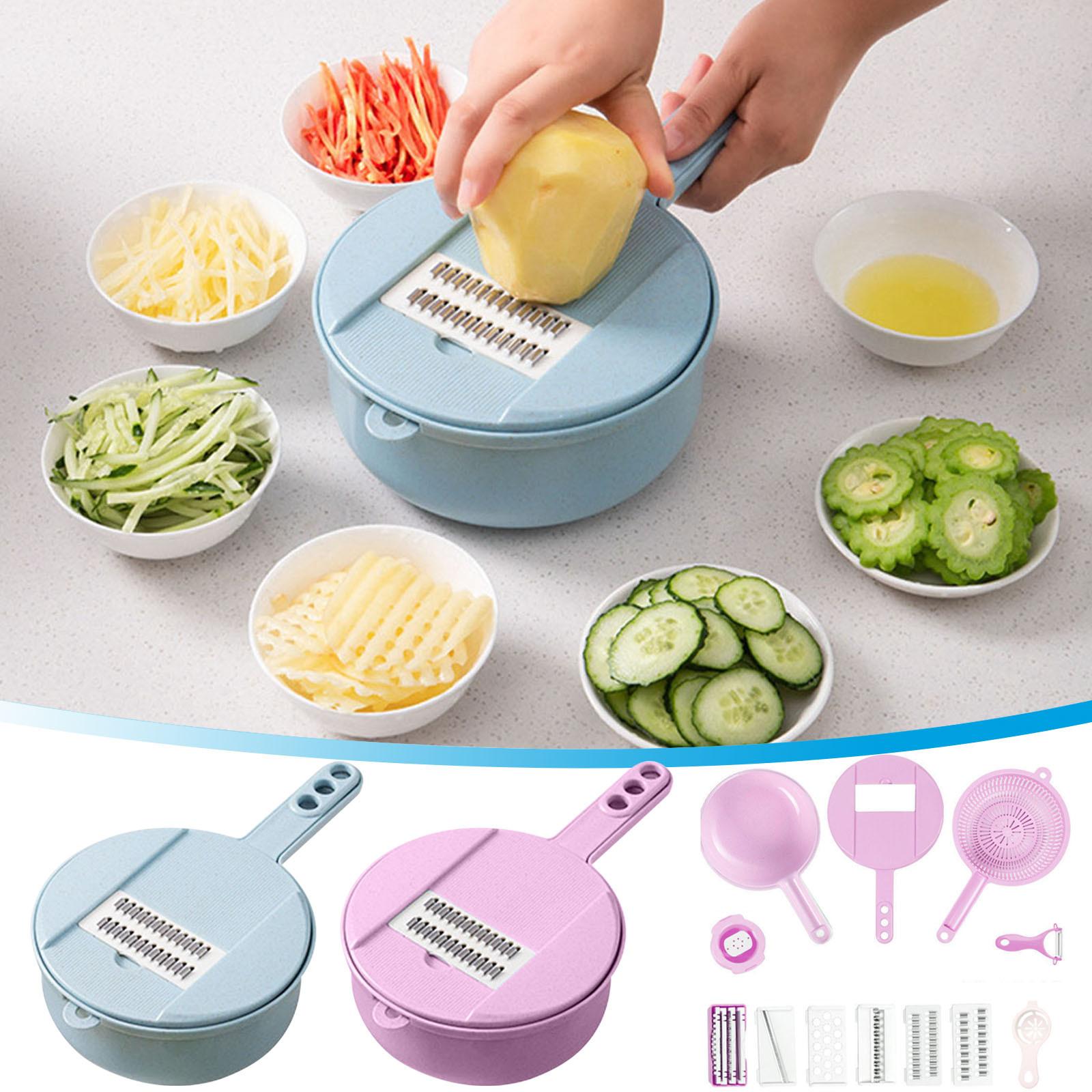 

Кухонные принадлежности Многофункциональная терка для резки овощей Ручной измельчитель Редис Картофель измельченный