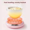 Thermostatic Heating Coaster USB Home Heating Coaster 3-speed Adjustment Heating Constant Temperature For Milk Tea Cup Heater