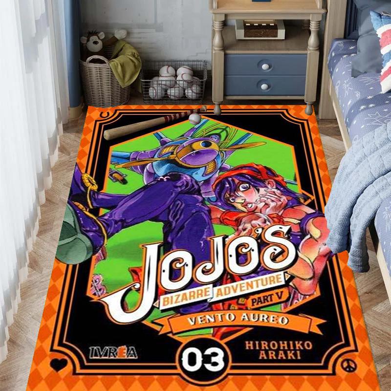 Vibrant Manga Artistry carpet floor mats Home Decor Bathroom mat Office chair cushion Art