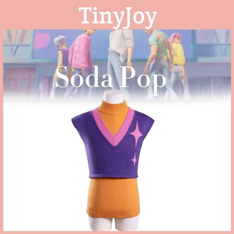 Kpop Demon Hunters Cosplay Costume With Polyester Fabric For Anime Game Role Play