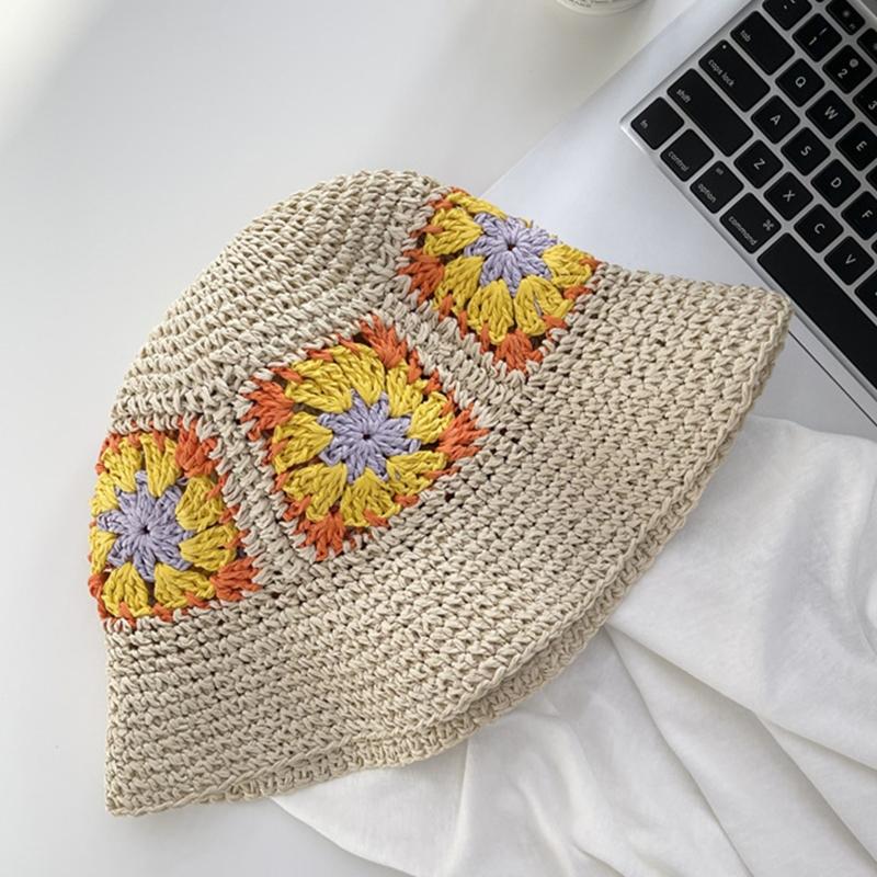 Summer Women Hats Wide Brim Sunscreen Fisherman Hat Supplies Lovely Bucket Hat