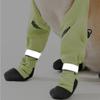 Anti-dirty Dog Rain Pants Adjustable Puppy Shoe Cover Four-Legged Pants  Pet Strolling