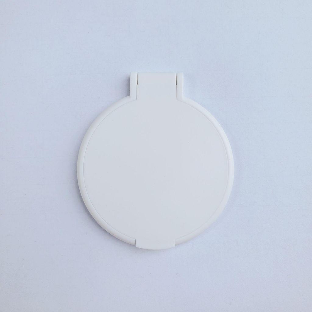 Portable Mini Folding Makeup Mirror: Compact Logo-Printable Holiday Gift