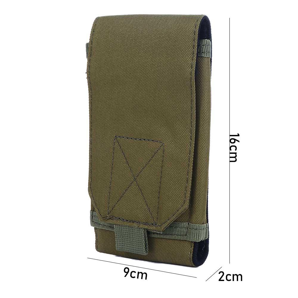 Phone Bag Functional Waist Belt Case Waist Bag Army Waist Bag Zipper Waist Pack Outdoor Belt Bag
