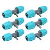 10PCS 16mm to 4 7 Barbed Tee Irrigation Tube Reducing Tee Connector Fitting for Garden Courtyard
