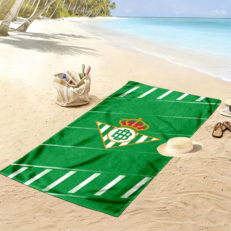 RBB logo Beach Towel, Large Soft Quick Dry Towel for Beach Camping Swimming