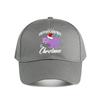 Christmas Hippopotamus Santa Hat Blue Bird Baseball Cap Fashion Unisex Sunhat Womens Outdoor Sports
