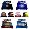 High-quality Bed Linens 3-piece Set Digital Printed Design Mixed Fiber Material Queen Size