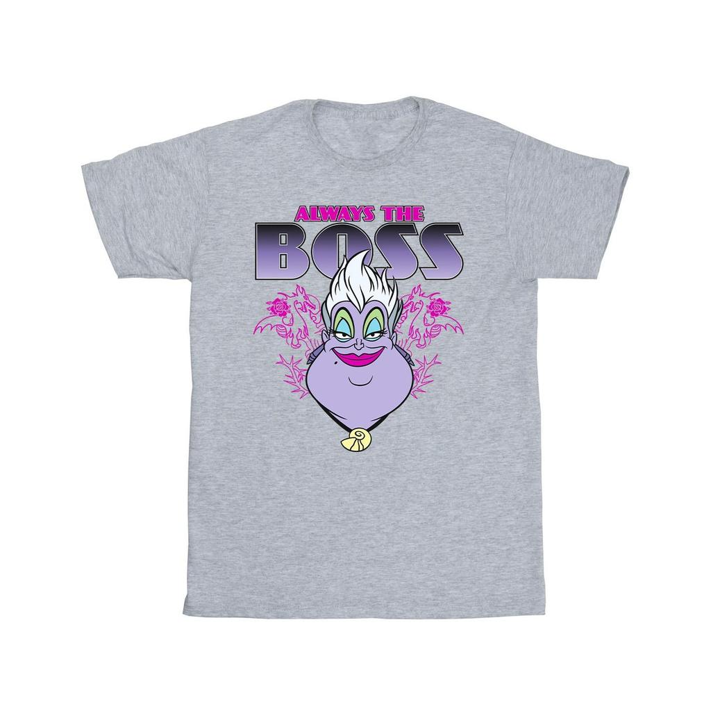 Disney Girls The Little Mermaid Ursula Mum Is The Boss Cotton T-Shirt
