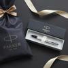 PARKER Parker Ballpoint Pen, IM, White CT, Medium, Oily Brand, Wrapping Bag, Gift Box Included, P...