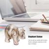 Exquisite Workmanship Elephant Statue Synthetic Resin Elephant Decoration  Cabinet Decoration