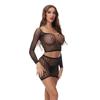 Sex stockings mesh one-piece hip skirt sexy underwear