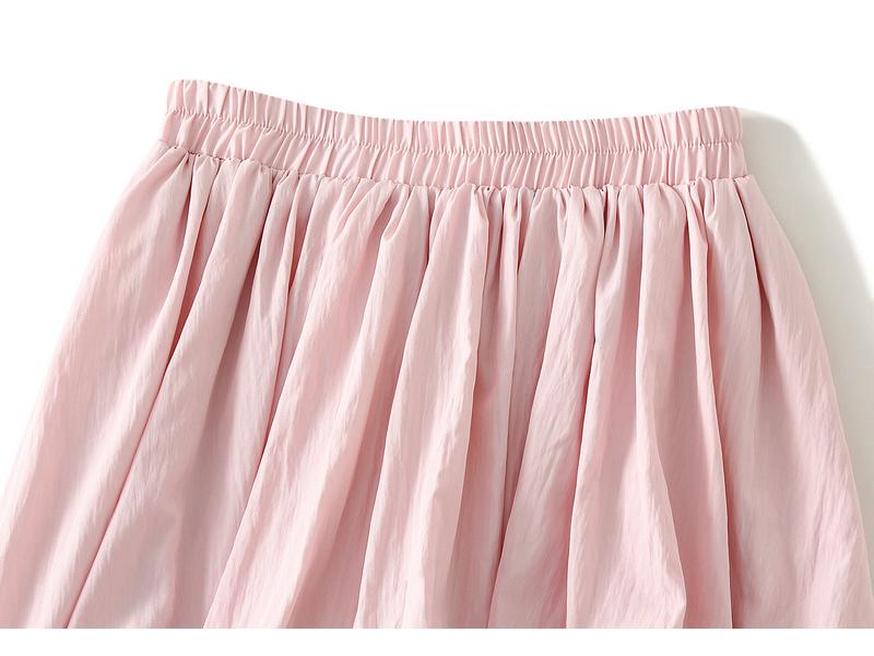 Women's 2025 Fluffy Pleated Bubble Lantern Half-Skirt - Casual Summer Short Skirt