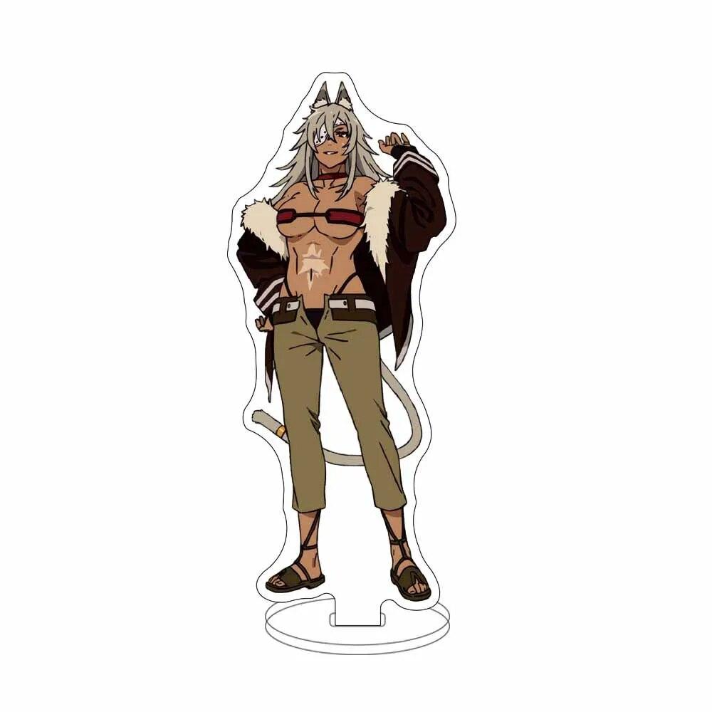 Anime Mushoku Tensei: Jobless Reincarnation Rudeus Greyrat Acryl Stand Figur Sammlung Anime Modell Geschenke Schreibtisch Dekor Cosplay