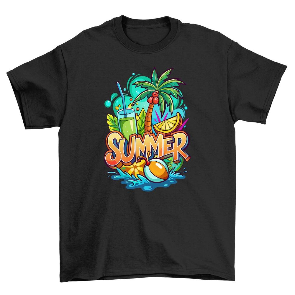 'Summer_55 Feel'' Graphic Tee - Bring On the Fun! Playful Design, Unisex, Ideal F