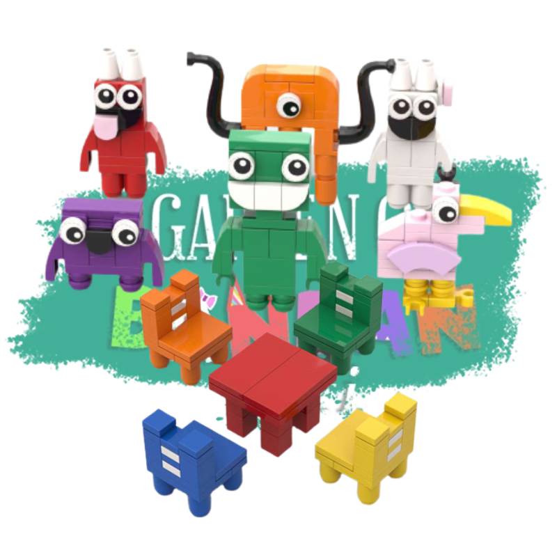 Banban Ganten Of Horror Game Building Blocks Childrens Educational Set Toys