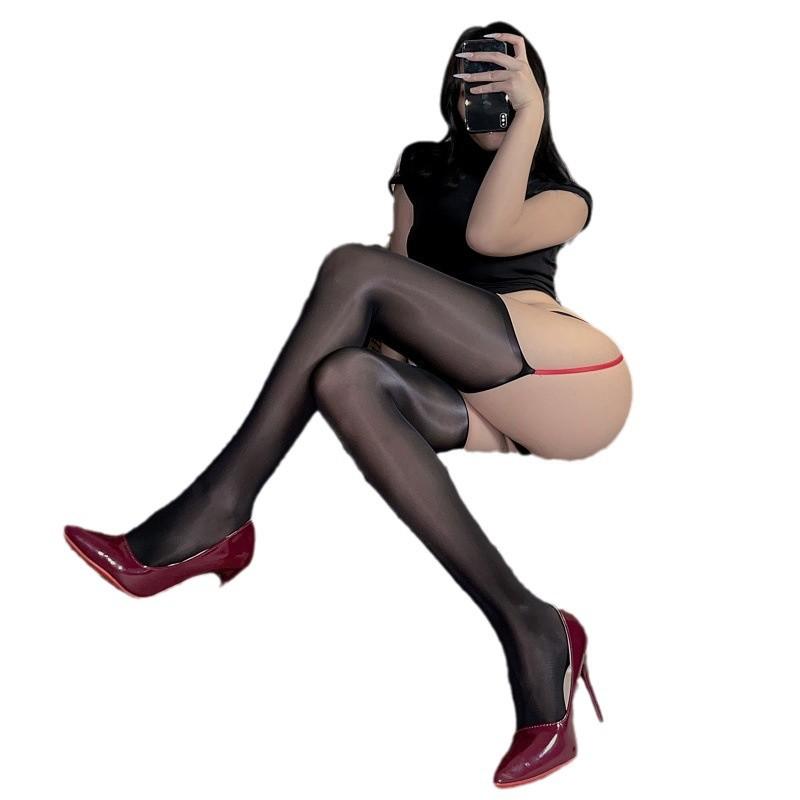 Thin Thighs, Thin, Pure Desire, Wind And Horse, Shiny, Suspender Socks, Sexy And Smooth, Open-File Hollow Stockings, Shiny.