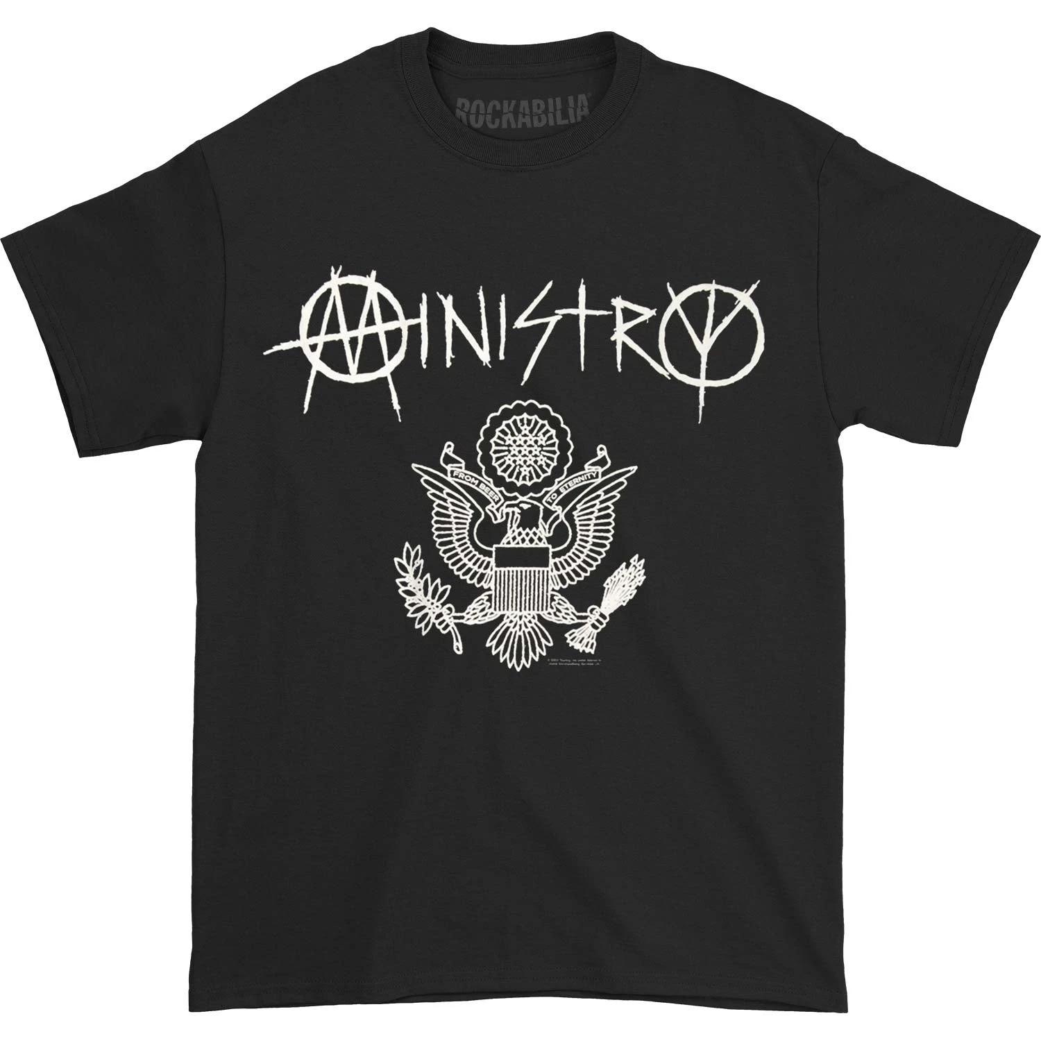 Men s Ministry Great Seal T-shirt Small Black S