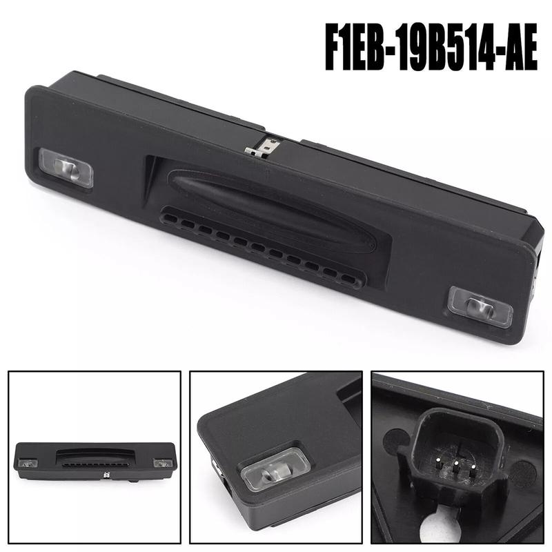 Vehicle Tailgate Access Trunk Handle Switch Black Long-lasting ge OEM Number F1EB-19B514-AE Sleek Black Finish