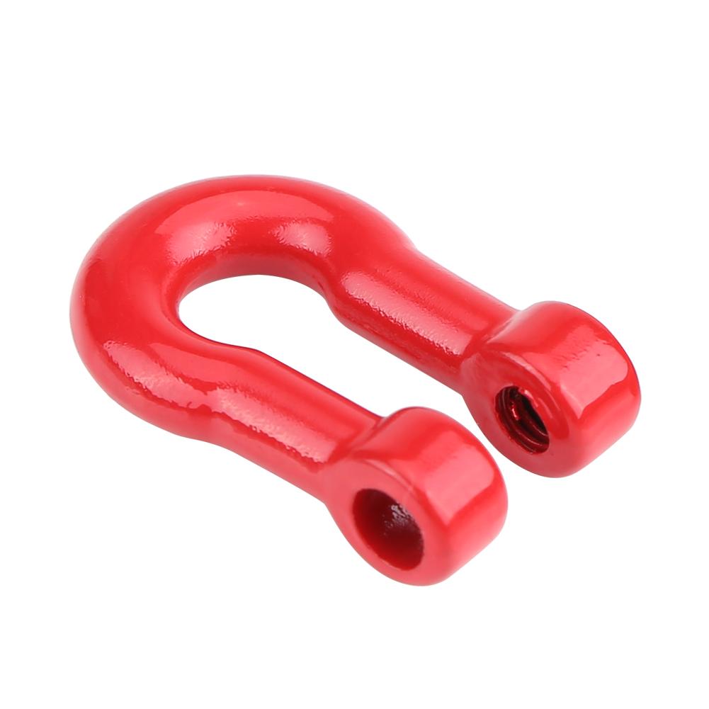 1:10 Scale Metal Alloy Chain & Tow Shackles for RC Crawler SCX-10 D90 Truck Accessory