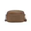 New lychee pattern solid color messenger bag women's summer wide shoulder strap bag women's shoulder small square bag