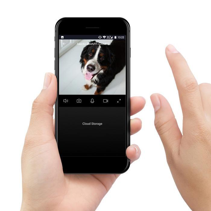 Alecto SMART-CAM10 - Caméra intelligente Wi-FI, caméra IP pour usage domotiquehe