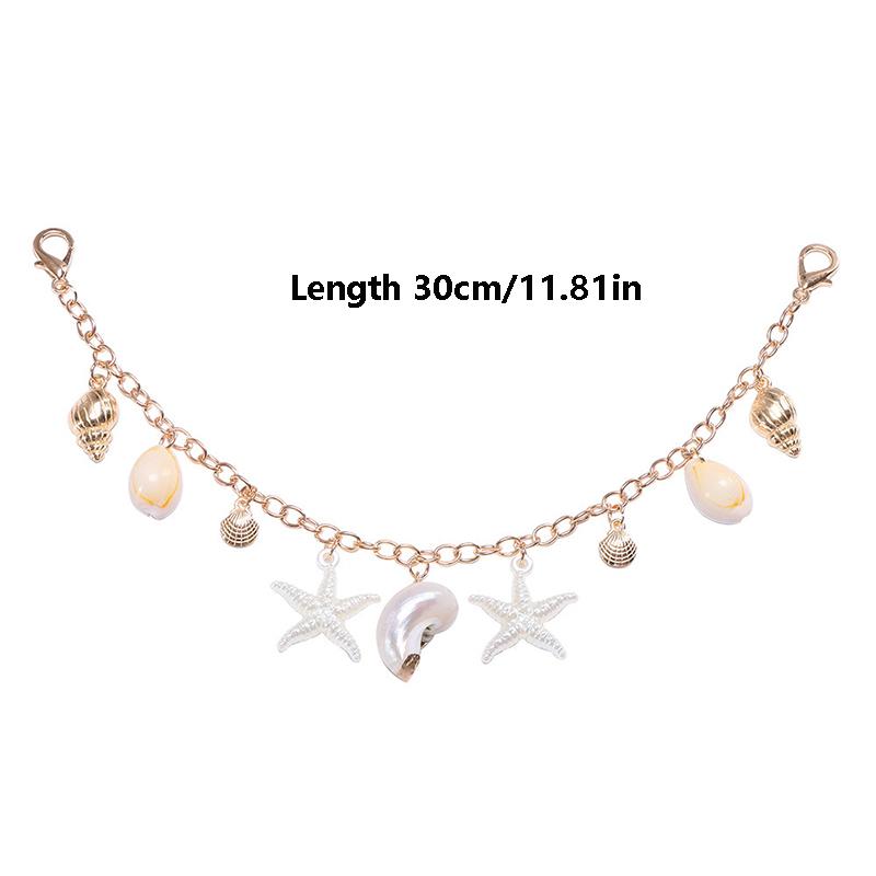 Yogodlns Bag Charms For Handbags Bohemian Shell Charm Pendant Bag Accessories For Women Ocean Making DIY Decoration