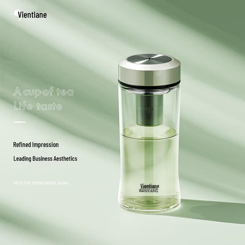 WANXIANG Single-Layer Borosilicate Glass Cup