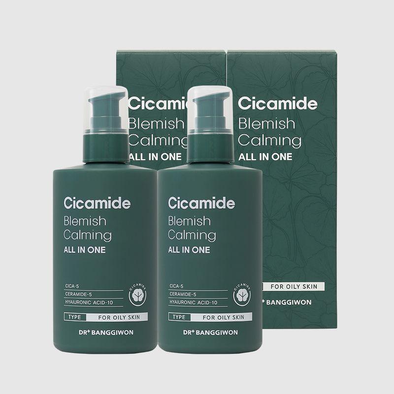 Cicaamide Blemish Calming All-in-One 300ml x 2 / For Men / Oily Skin