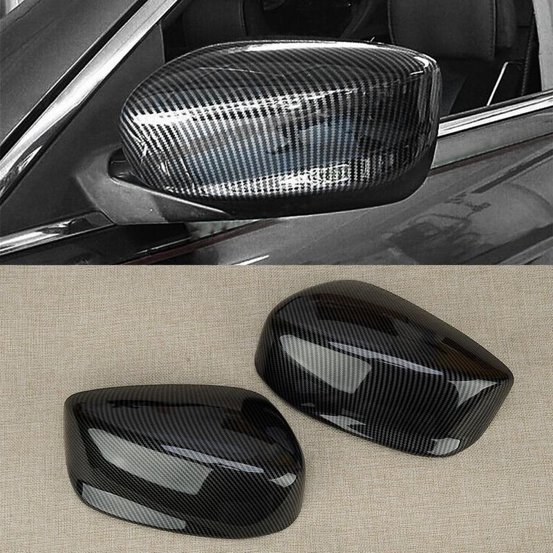 1 Pair Left Right Rearview Mirror Cover Cap Fit For Acura ILX Sedan     2018 2017 2016 2015 2014 2013