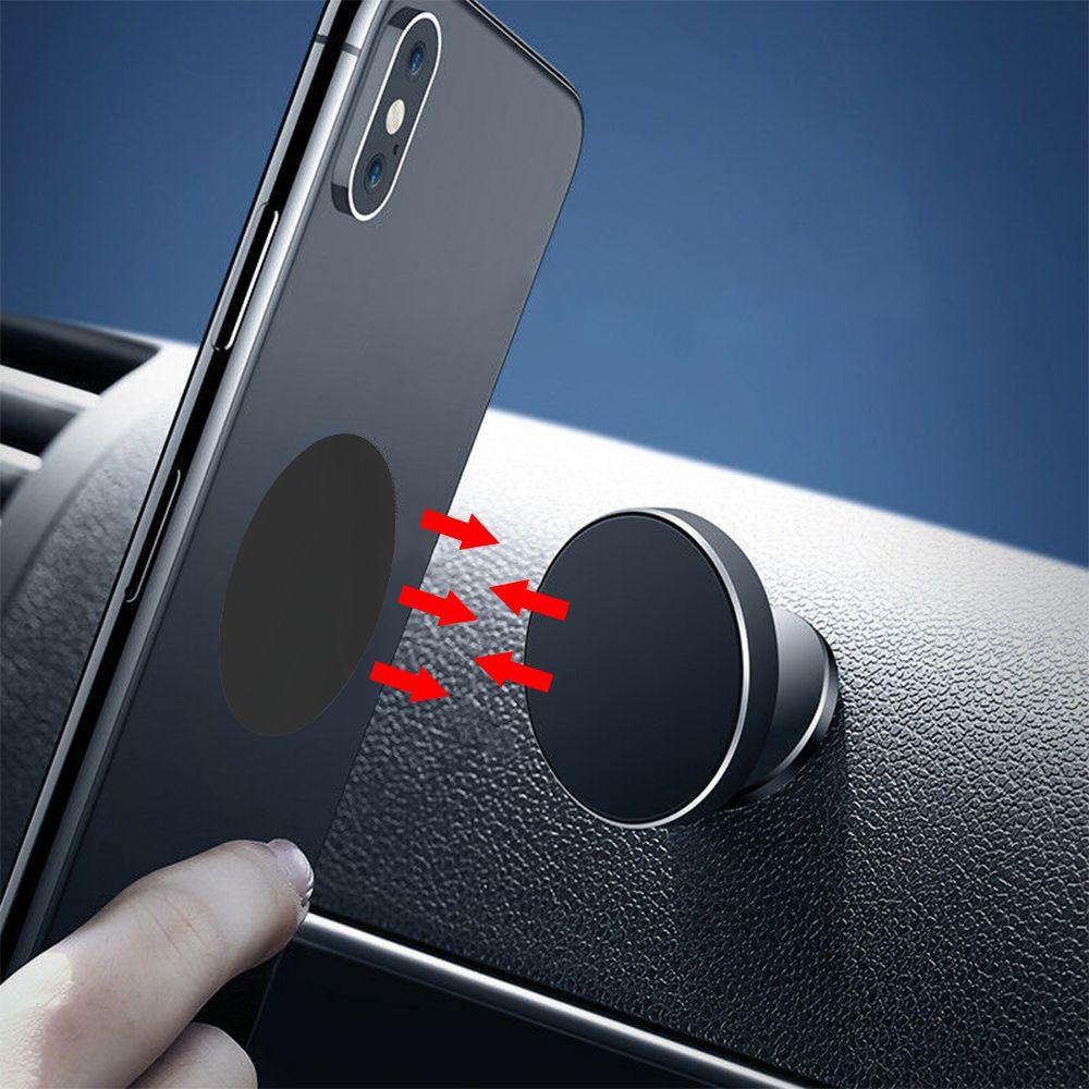 Metal Car Sticker Phone Holder Magnetic Stand Dashboard Mount Metal Plate