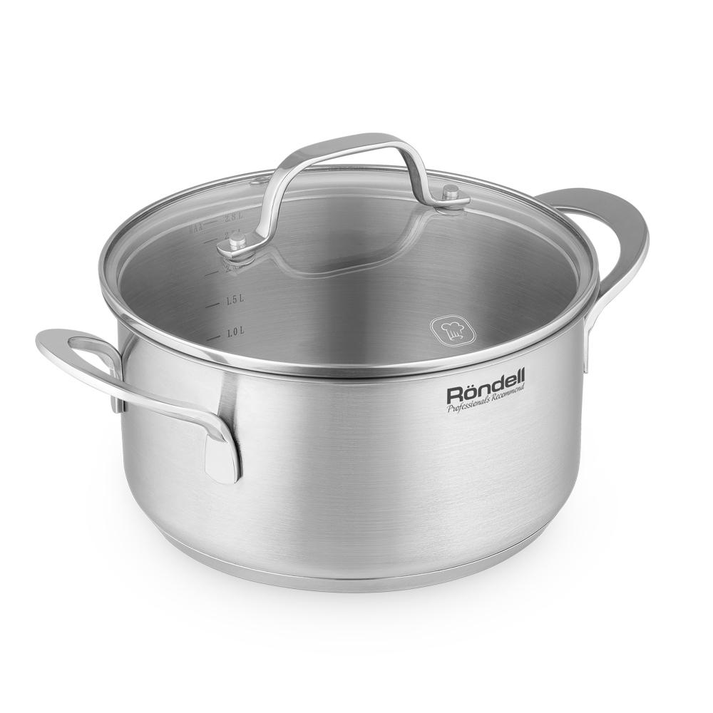 

Saucepan With Lid Rondell Rds-1706 20 Cm 2 8l Asset
