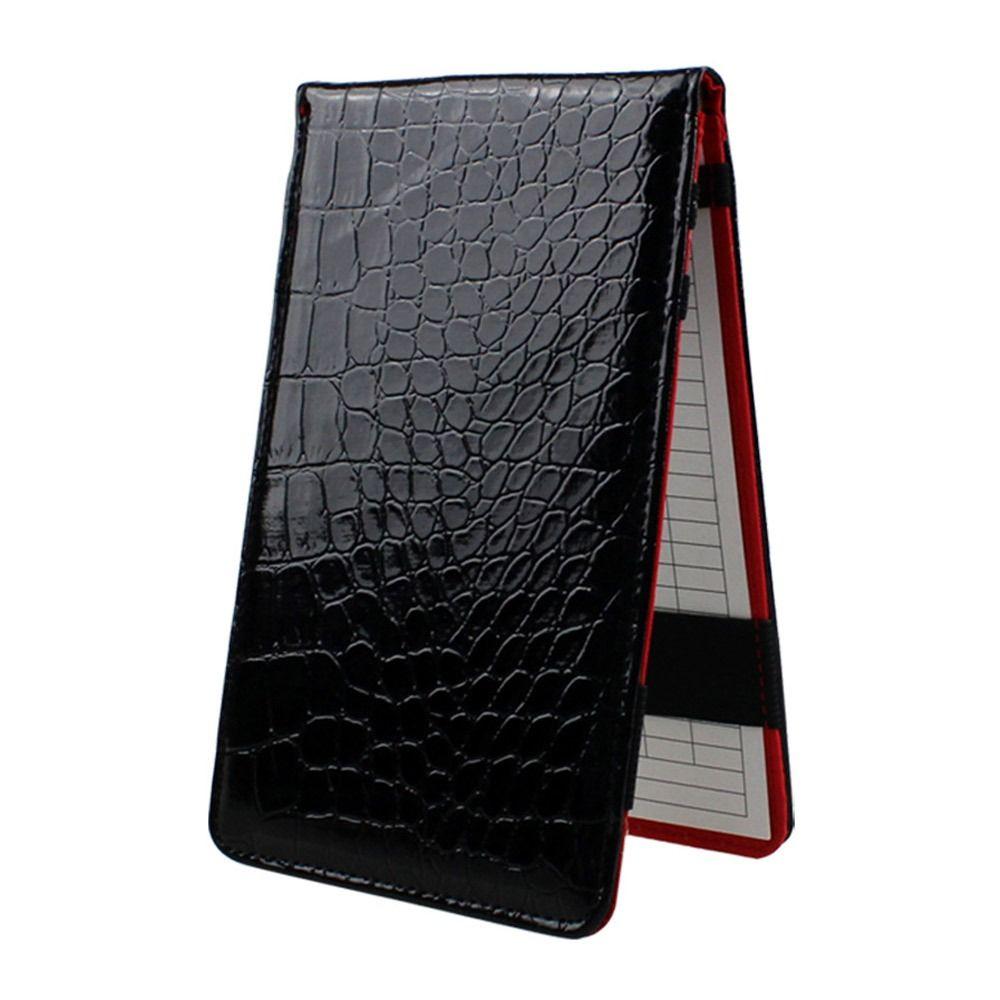 Delicate PU Leather Golf Accessories Golf Counter Golf Score Book Scoring Scorecard Holder