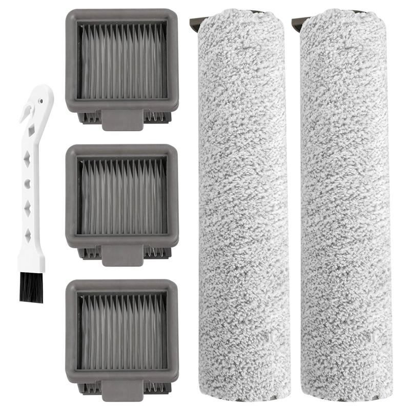 A20F-Roller Brush Hepa Filter Replacement For Xiaomi Dreame H11 / H11 Max Wet And Dry Vacuum Cleaner Spare Parts Accessories