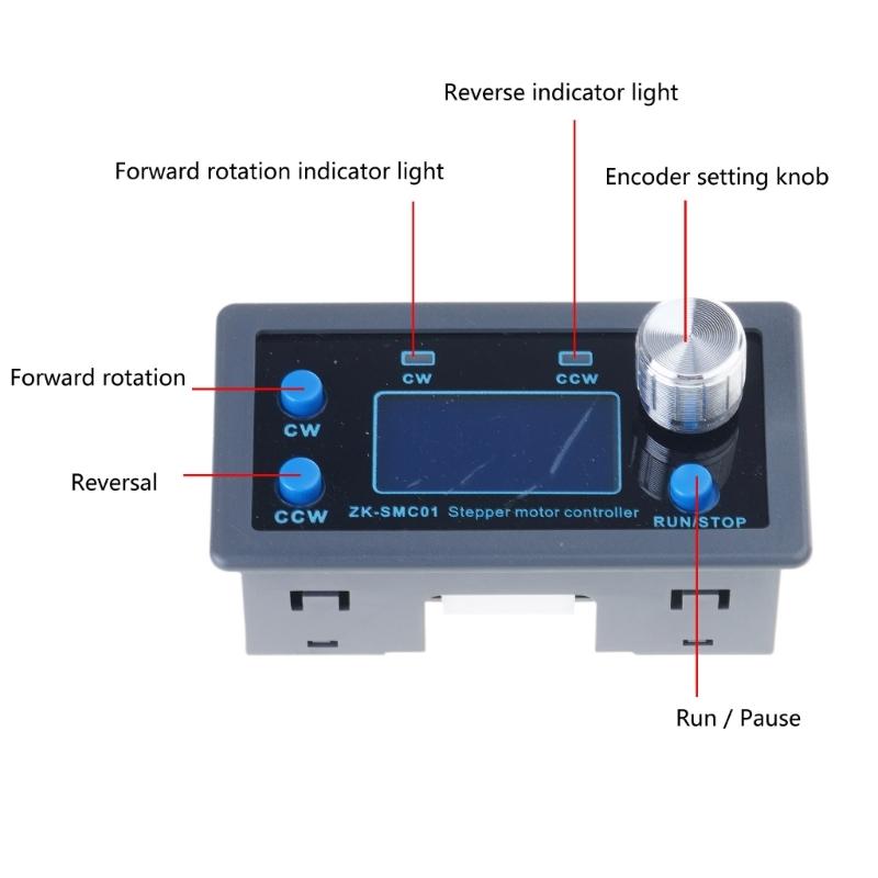Industrielles Schrittmotor-Steuerungsmodul: Anpassbare Bewegungsparameter und Speicherfunktion für Einzelanwendungen