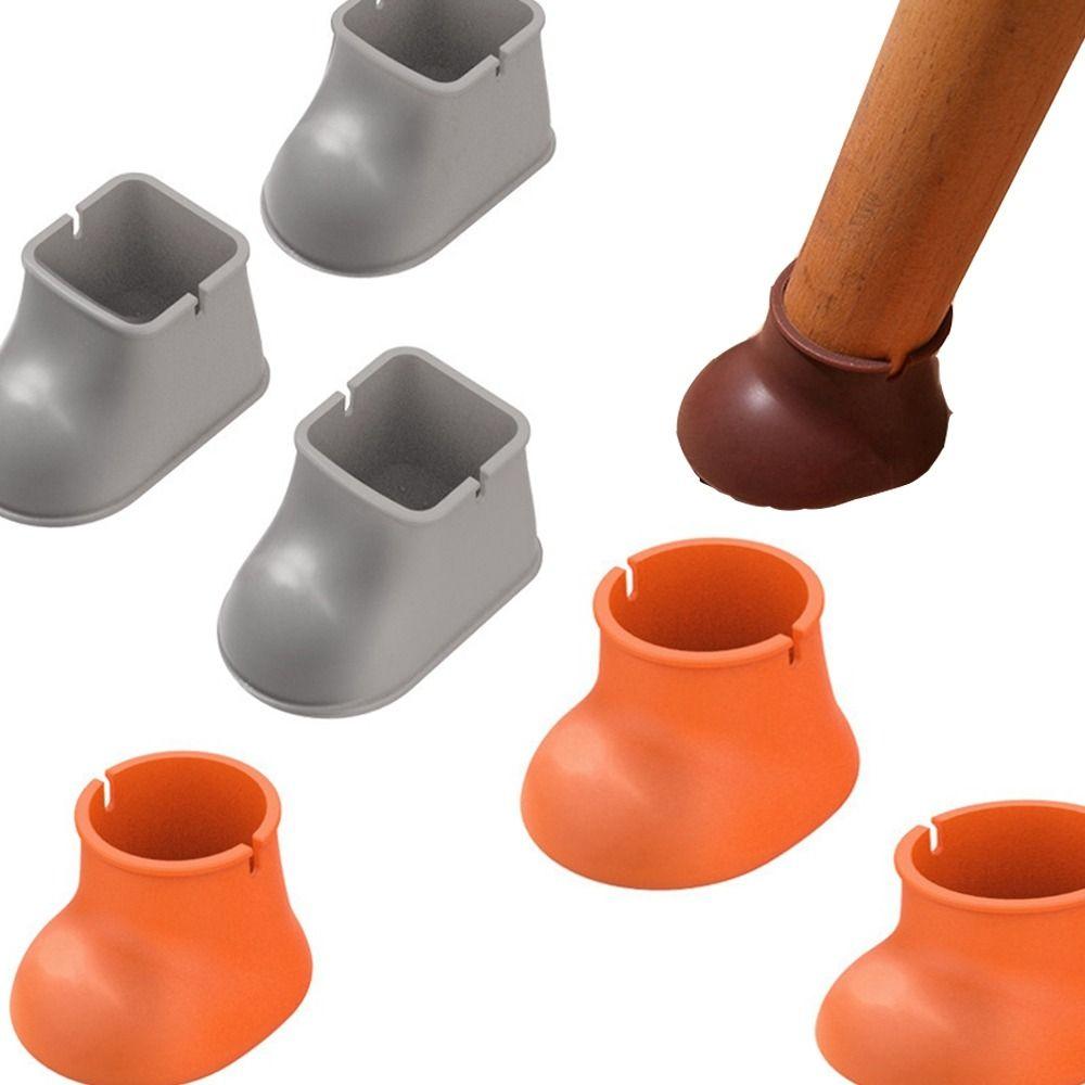 

Non-slip Wear-resistant Shoe Shaped Floor Protector Chair Leg Covers Chair Leg Cap Table Foot Cover