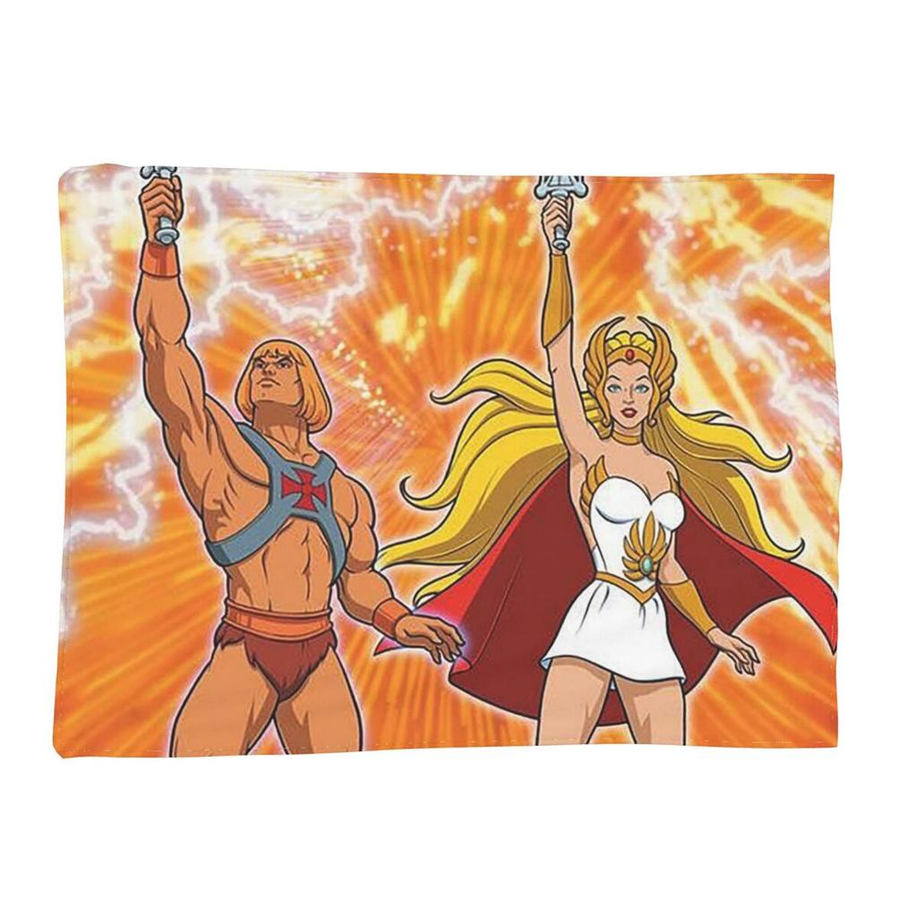 Eternia He-Man And The Masters Of The Universe Blanket Soft Warm Flannel Throw Blanket Plush for Bed Living Room Picnic Travel