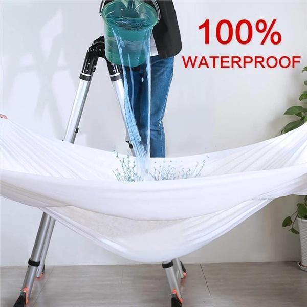 Waterproof Moisture-Proof Camping Mattress Fitted Sheet - Tent Bed Cover Durable Outdoor Bed Protector for Camping, Hiking & All-Weather Outdoor Use