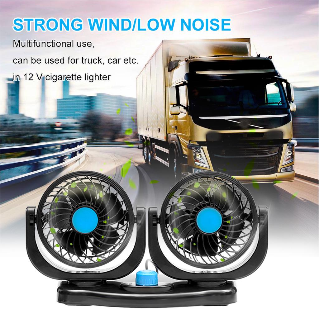 12v Car Air Conditioner Vehicle Truck Boat Car Cooling Air Fan Speed Adjustable Silent Cool Cooler Car Cigarette Lighter