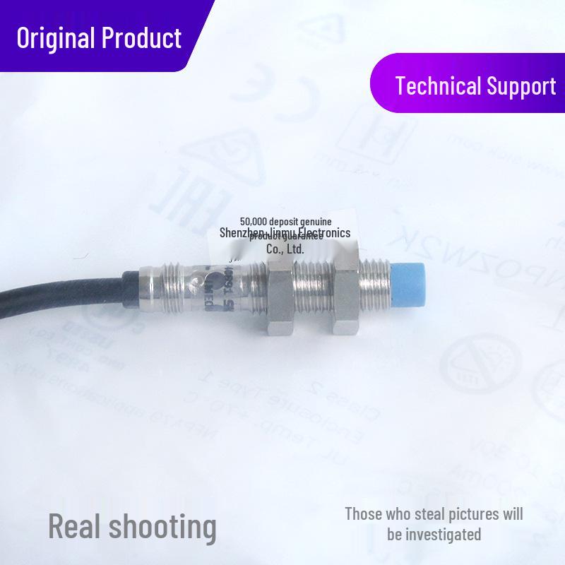 New Genuine IME08-04NPOZW2K DC Proximity Sensor, Three-Wire PNP, Normally Closed
